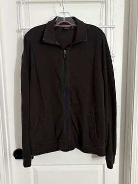 Hugo Boss Men’s Brown Track Jacket - Size Large